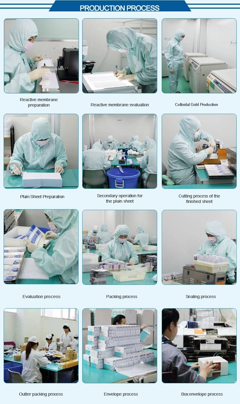 Rapid Test of Human Infectious Disease Dengue Ns1 Antigen & Igm/Igg Antibody Test Kit Cassette