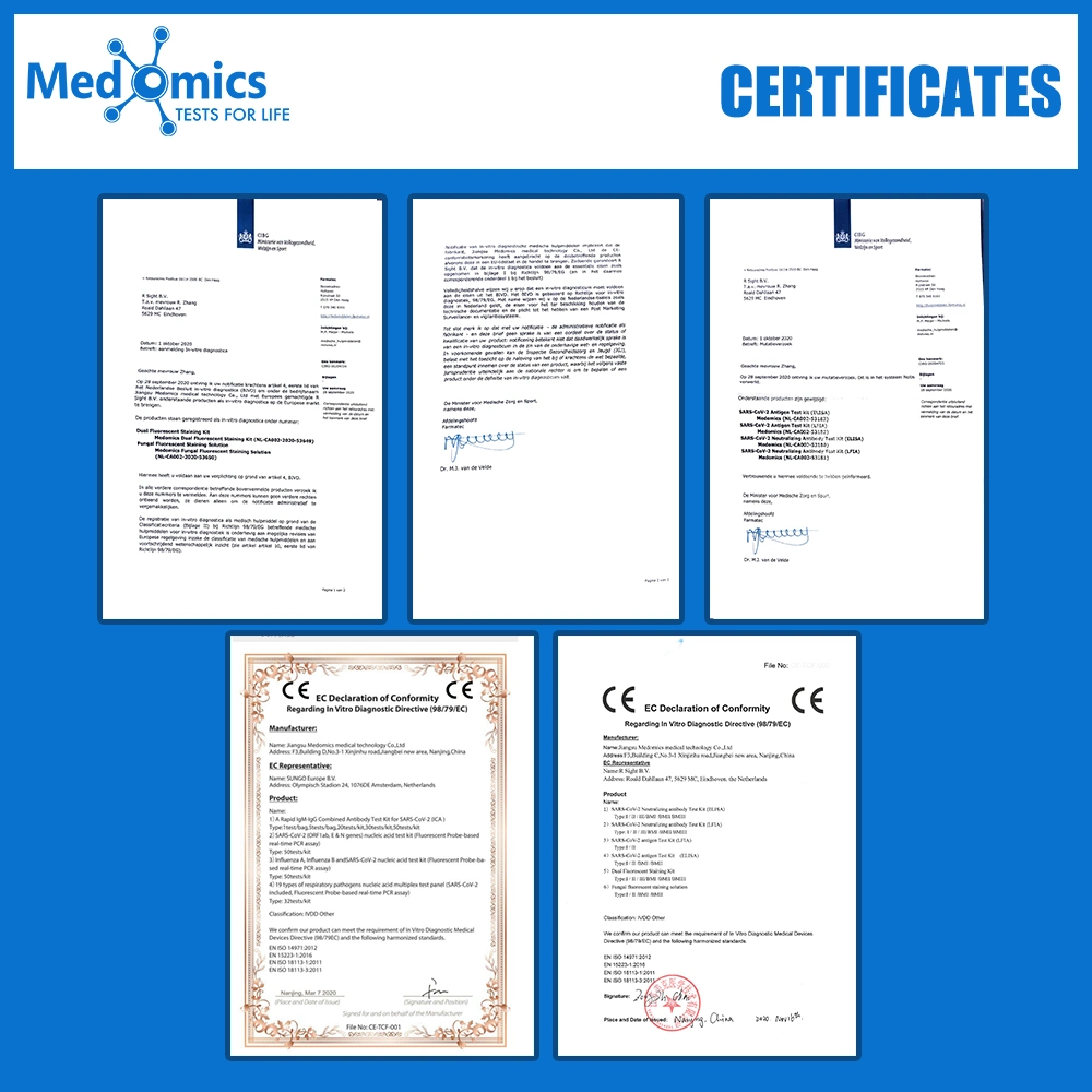 Medomics 2019 Infectious Disease Infection Diagnosis Antibody Test Kit