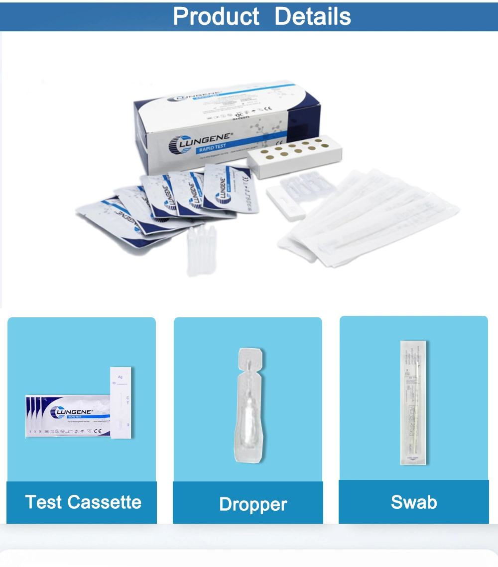 Rapid Infectious Diseases One Step Test Kit Malaria/HCV/Hbsag/HP/HIV Test Fast Test Kit